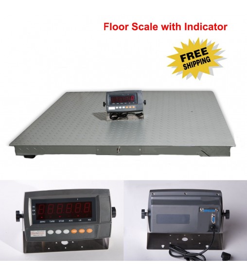 DIGIWEIGH DWP-20K 5' X 5' FLOOR SCALE 20000LB/5LB