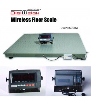 DIGIWEIGH DWP-11KW 4' X 8' WIRELESS FLOOR SCALE 10000LB/1LB