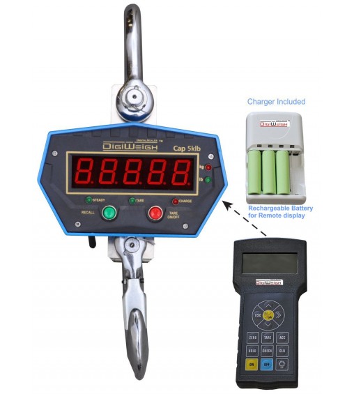 DIGIWEIGH DWP-5000C2XW WIRELESS CRANE SCALE