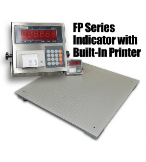 DIGIWEIGH DWP-5500FP 4' X 4' FLOOR SCALE BUILT-IN PRINTER