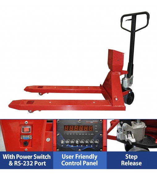 DIGIWEIGH DWP-PJ-P PALLET JACK SCALE WITH PRINTER