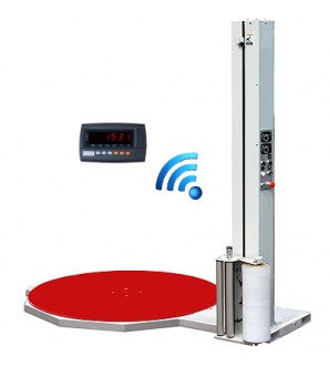 DIGIWEIGH STRETCH WRAP MACHINE WITH WIRELESS SCALE