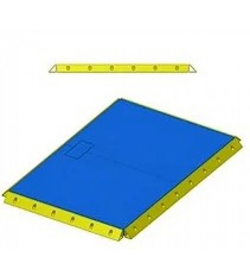NTEP LEGAL FOR TRADE 4' x 4' FLOOR SCALE 5000LB/1LB