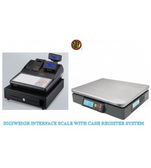 DIGIWEIGH INTERFACE SCALE WITH CASH REGISTER SYSTEM