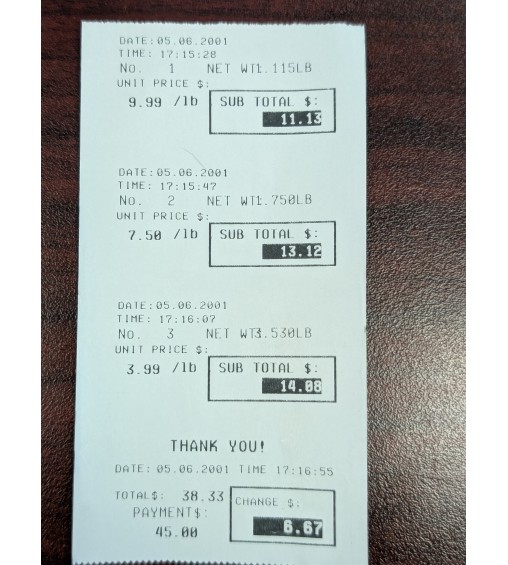 DIGIWEIGH DWP-60PC (60Lb/0.01Lb)PRICE COMPUTING SCALE